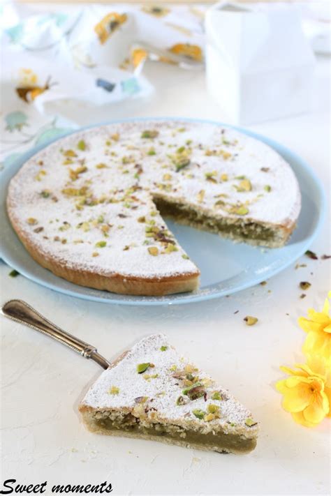 Torta Della Nonna Al Pistacchio Sweet Moments Ricette