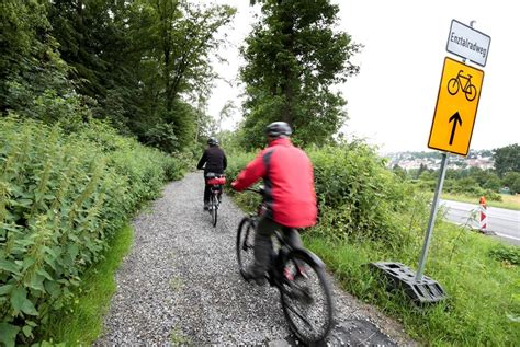 Radweg Umleitung Wird Asphaltiert