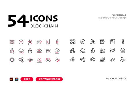 Blockchain Icons Figma