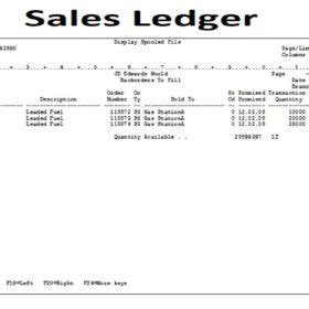 Sales Ledger Templates | 24+ Free Printable Xlsx, Docs & PDF Formats ...