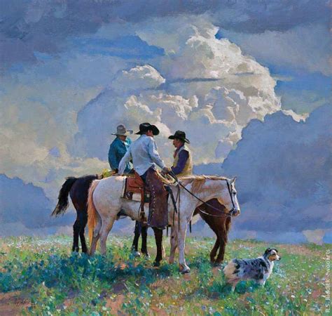 Western Masterpiece Oil Paintings By American Artist Ronald Stephen