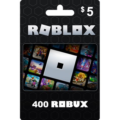 Roblox 400 Robux 5 USD (1 butikker) se bedste pris nu