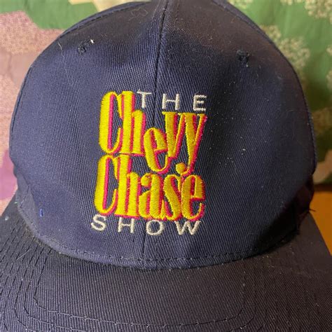 Vintage 1993 The Chevy Chase Show Embroidered Logo Snap Back Etsy