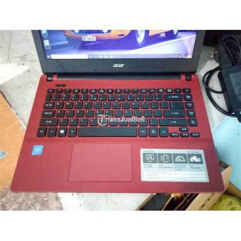 Laptop Acer Aspire Es Di Ram Gb Warna Merah Bekas Normal Di