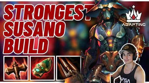 Strongest Build On Susano Grandmasters Ranked Conquest Jungle Pro Spl