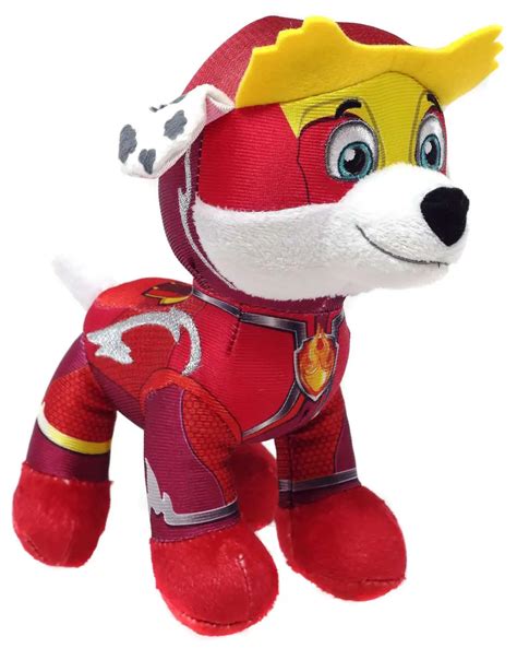 Paw Patrol Mighty Pups Super Paws Marshall 8 Plush Spin Master - ToyWiz