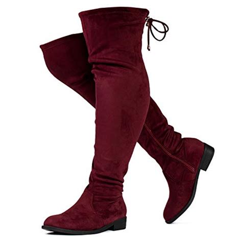 Best Burgundy Wide Calf Boots For Fall