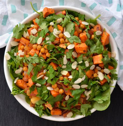 Recipe Sweet Potato And Harissa Chickpea Salad