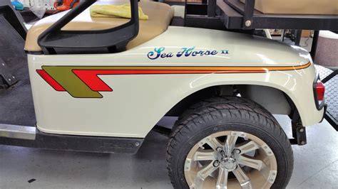 Lancaster Auto Graphics : Custom Golf Cart Decals