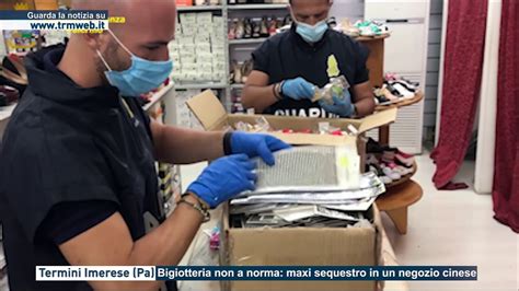 Termini Imerese Pa Bigiotteria Non A Norma Maxi Sequestro In Un