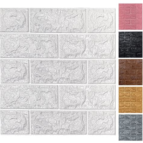 Buy 3D Wall Panels Peel And Stick 3D Brick Wallpaper Peel And Stick