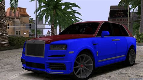 Rolls Royce Cullinan Mansory Gta San Andreas