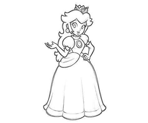 Princess Rosalina Coloring Pages At Free Printable