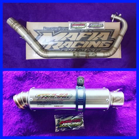 Original Mafia Racing Exhaust Pnp Satria Fu Injection Road Race Model