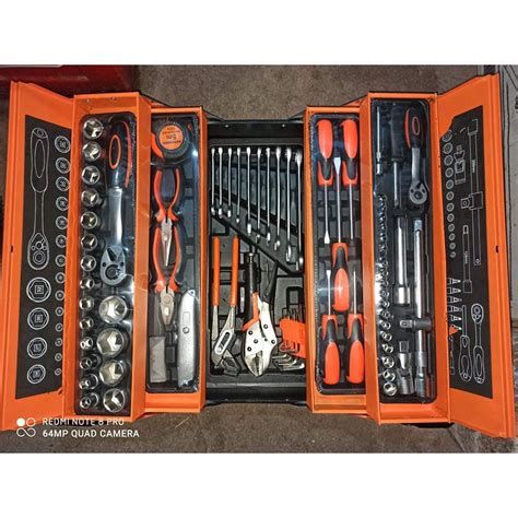 85PCS TOOLS SET WITH METAL BOX | Shopee Philippines