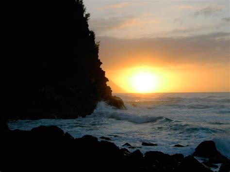 Kauai North Shore Sunset Sunset Kauai North Shore