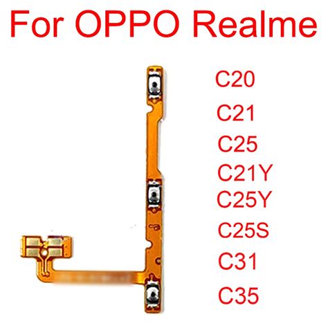 Power Volume Flex Cable For Oppo Realme C C C C S C C C Y