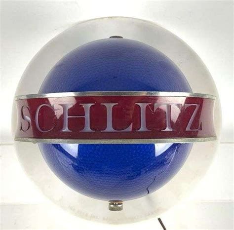 Vintage Schlitz Light Up Advertising Saturn Motion Beer Sign Matthew