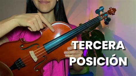 Las NOTAS en el VIOLÍN En TERCERA POSICIÓN YouTube