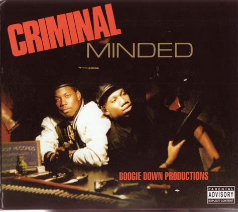 Boogie Down Productions - Criminal Minded (CD, Album, Enhanced, Remastered) | Discogs