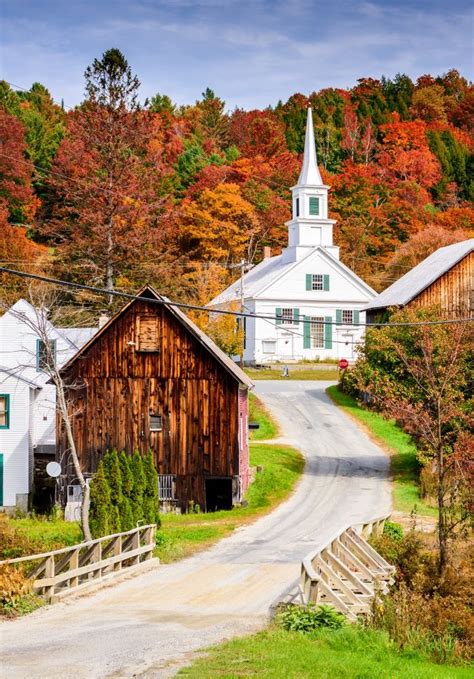 See Blissful Fall Colors In Vermont Take A Virtual Road Trip Fall