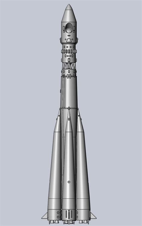 Vostok Rocket Model