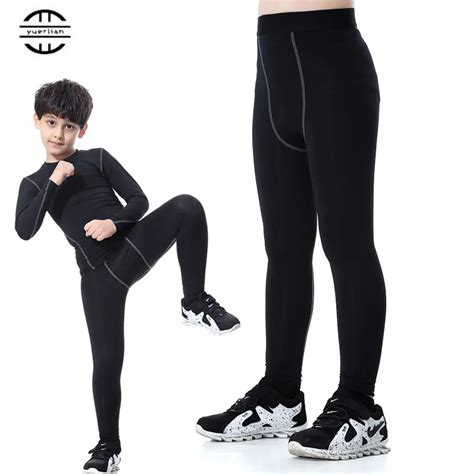 Yuerlian Gimnasio Leggings Deportes Apretado Aptitud Niños Kits De Fútbol 201617 Camiseta De