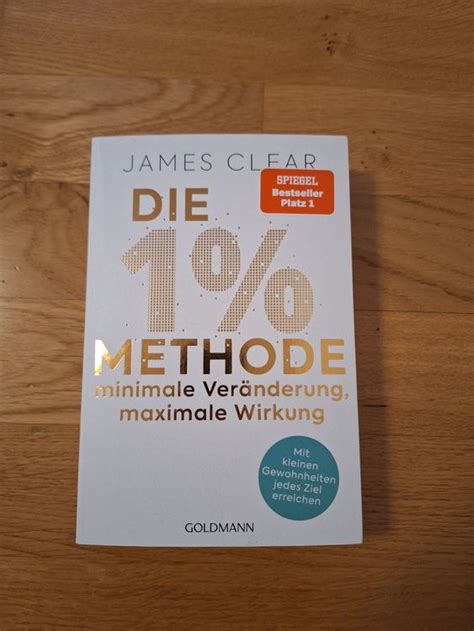 1 Methode minimale Veränderung maximale Wirkung Buch Kaufen