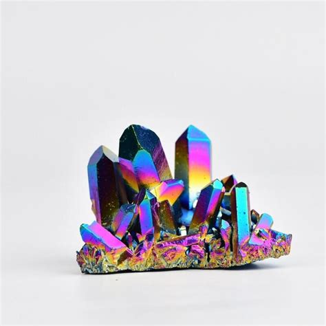 Wholesale Rainbow Aura Quartz Cluster Crystal