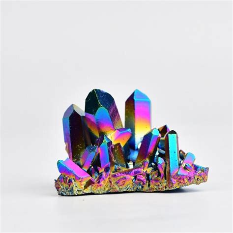 Wholesale Rainbow Aura Quartz Cluster Crystal - nacrystal.com