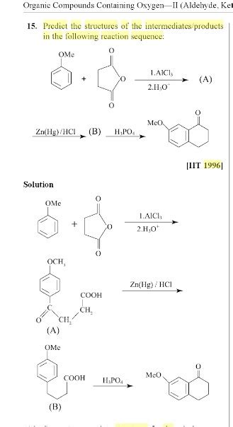 organic chemistry - Reaction of anisole and succinic anhydride in ...