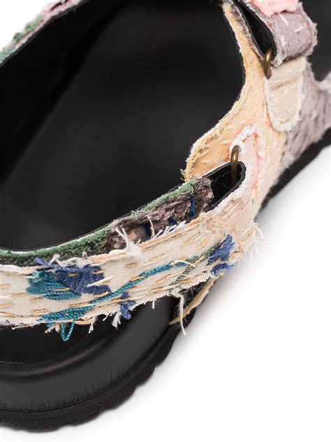 By Walid 19th Century Chinese Sandals - Farfetch | Сандалии, Дизайн, Обувь