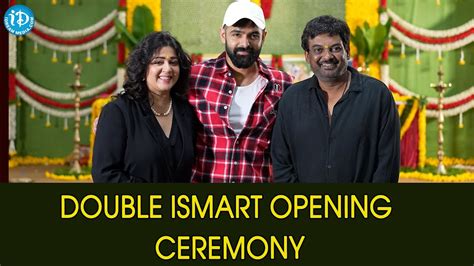 Ram Pothineni Puri Jagannadh Charmee Kaurs Double Ismart Opening