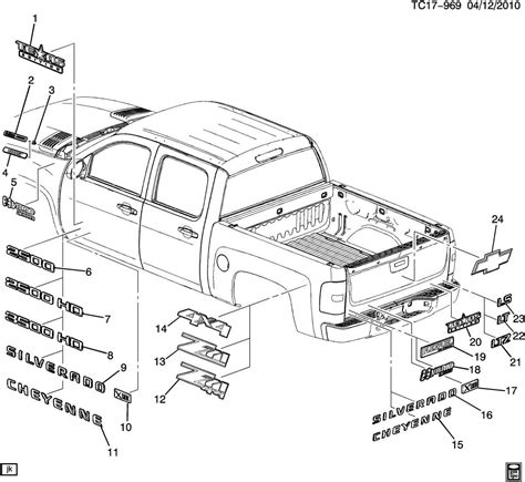 The Ultimate Guide To Gmc Sierra Body Parts Diagram And Explanation