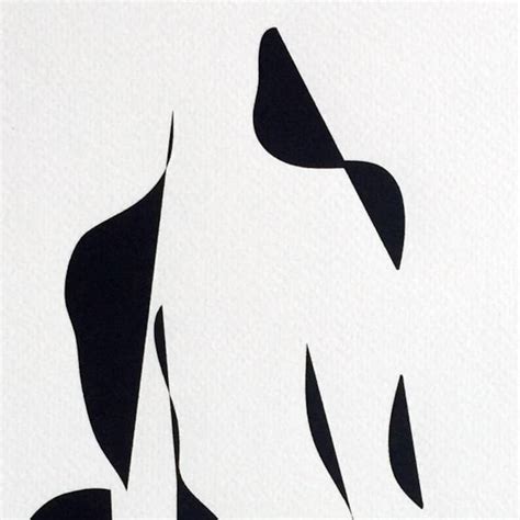 Abstract Nude Print Black And White Art Mod Art Curvy Nude Etsy