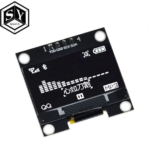 M Dulo De Pantalla Oled Iic Serial Para Arduino Placa De Pantalla Lcd