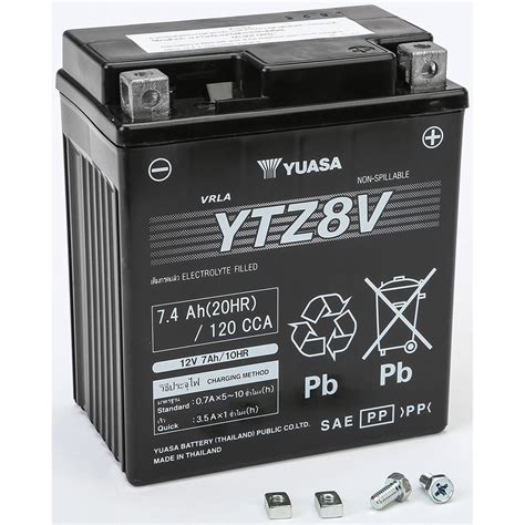 Yuasa Grt Ytz Battery Motorcycle Atv Utv Powersports Parts The