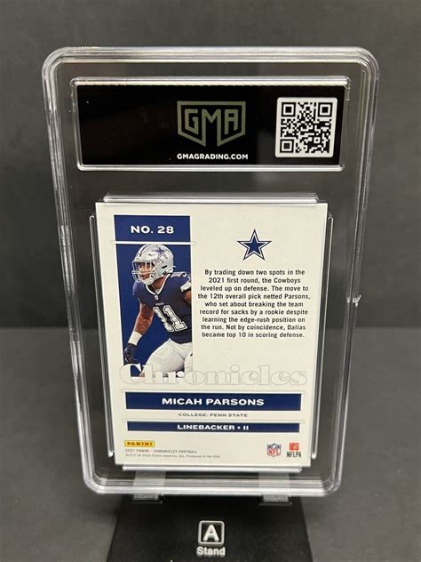 Panini Chronicles Pink Micah Parsons Rc For Sale Online Ebay