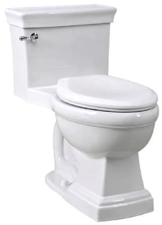 Julian One Piece Elongated Chair Height Toilet With Soft Close Seat