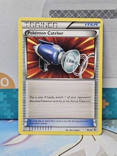 Pokemon TCG Card 2013 XY Kalos Starter Set Pokemon Catcher 36 39 LP EBay