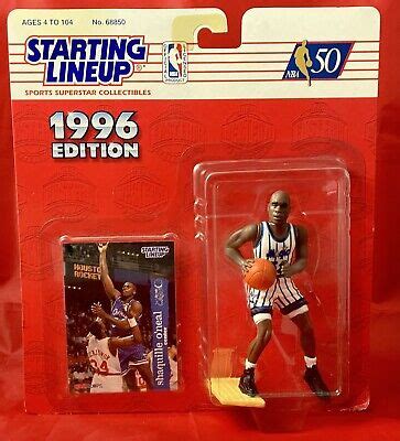 Starting Lineup Shaquille Oneal Orlando Magic Includes Nba Hoops