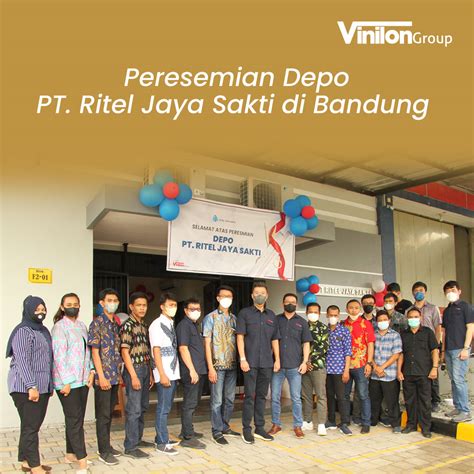 Peresemian Depo PT Ritel Jaya Sakti Di Bandung Vinilon Group