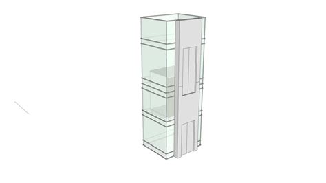 Glass Elevator 3D Warehouse