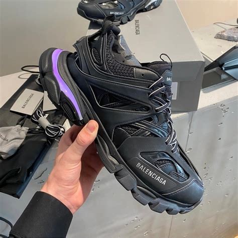 Balenciaga Shoes Balenciaga Tracks Led Black Size Eu Poshmark