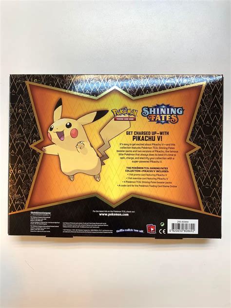 Shining Fates Pikachu V Box Tcg Pokemon Carousell