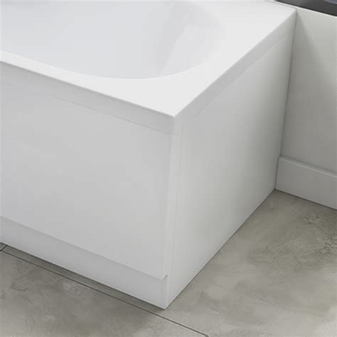 White Gloss Waterproof Bath Panel 1700mm | Scudo Bathrooms