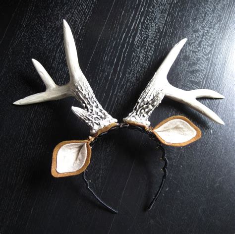 Diy Deer Costume Plus How To Make Faux Antlers In 2020 Deer Costume