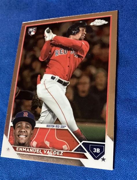 Topps Update Series Emmanuel Valdez Rookie Card Boston Red Sox