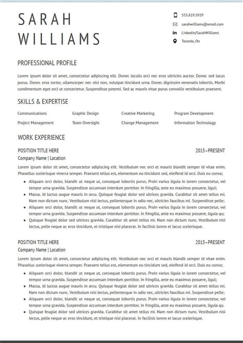 Free google docs resume templates - julucentral