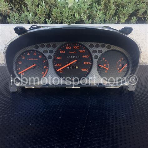 Used Jdm Civic 96 98 Ek4 Sir Amber Cluster With Type R Bezel